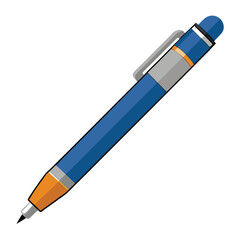 pen vector image on white background
