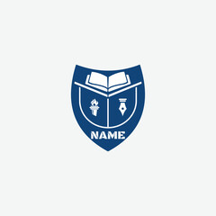3525 educational logo school college university learning institute book academy organization