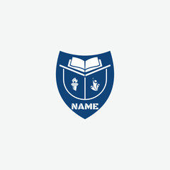 3524 educational logo school college university learning institute book academy organization
