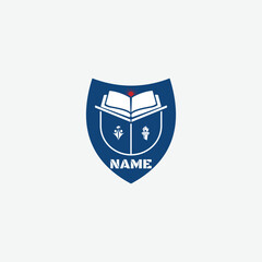 3538 educational logo school college university learning institute book academy organization [Converted]