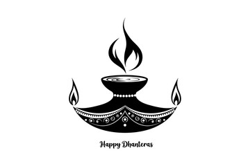 Ornate jewelry set with necklace earrings and bracelet silhouette