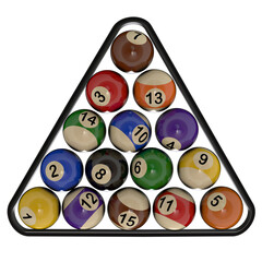 Pool balls
