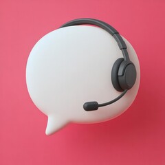 Customer support interaction digital communication visual art modern environment close-up view conceptual