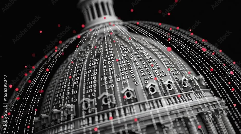 Poster white hat hacker ethical protection. cybersecurity prevention. vulnerability threat. protective dome