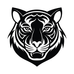tiger head vector