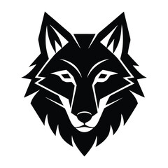 wolf head vector illustration