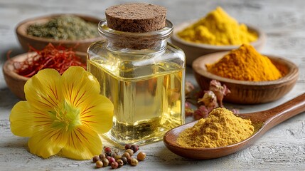 Organic Evening Primrose Oil with Assorted Spices