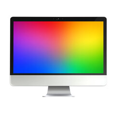 Fototapeta premium computer Monitor calibration tool on Transparent png