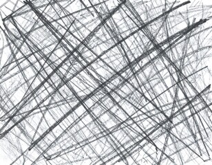 Abstract pencil sketch