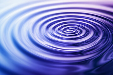 Abstract background gradient blue to purple concentric circles
