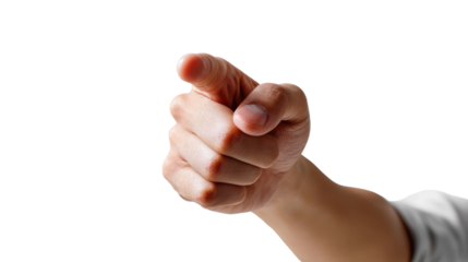 The Gesture of Direction: A close-up perspective, emphasizing a hand gesturing forward with a pointed index finger, is a visual cue, guiding the viewer's attention with intention and purpose.