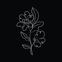 vector floral background