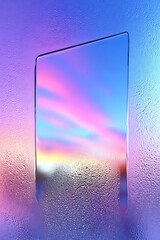Abstract window reflection