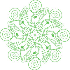 abstract floral background