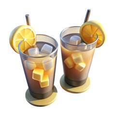 glass of orange juice