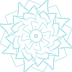 abstract background with snowflakes