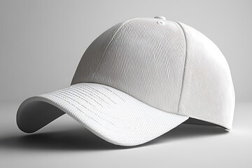 Blank White Baseball Cap Mockup Perfect for Design Presentations
