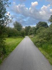 road in the countryside