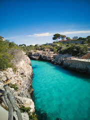Cala en Brut is a small cove located in the west of the island, a short distance from Ciudadela