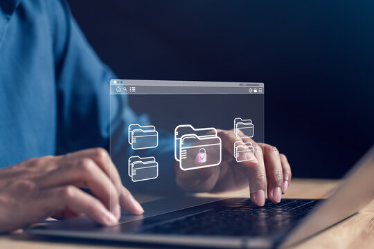 Digital document privacy protection system for secure data storage and file access.