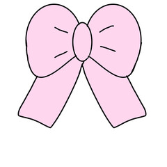 Pink bow