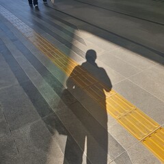 My shadow in the city 
