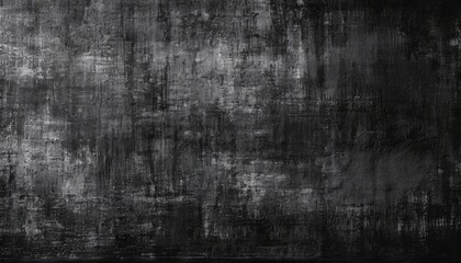 Obraz premium dark textured grunge background with distressed brush strokes and abstract black canvas for web design or branding use