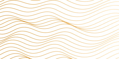 Abstract white flowing wave lines background. Modern glowing moving lines design. Transparent PNG available
Luxury golden flowing wave curved lines, frequency wavy sound, technology curve line backgro