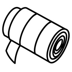 Minimal Bandage Roll Vector