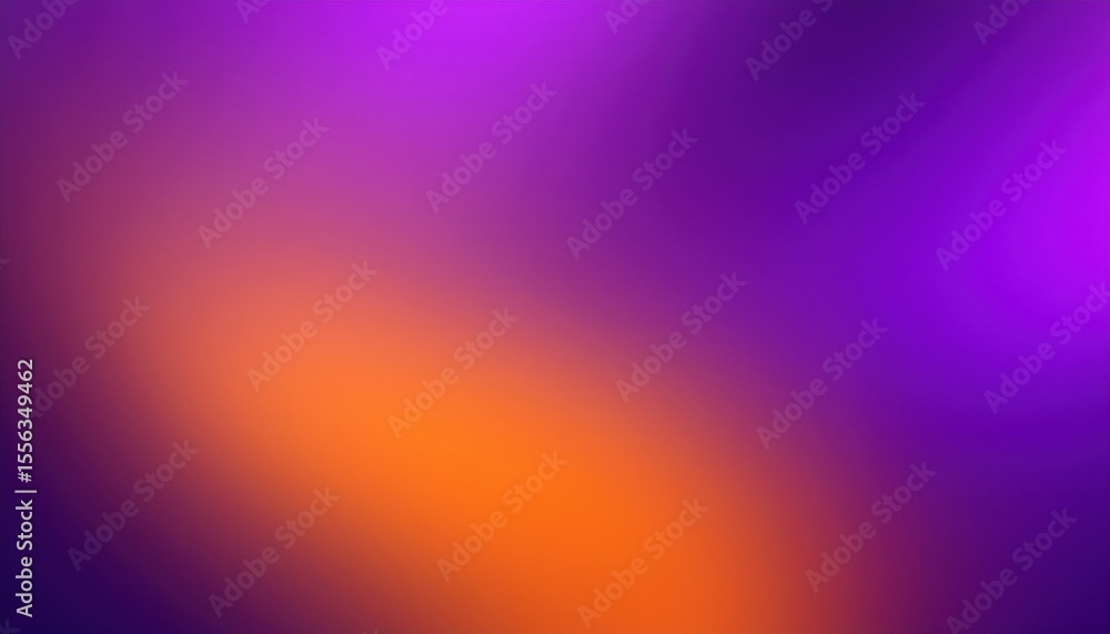Poster vibrant orange and violet gradient background with soft blur transition and smooth color blend for m