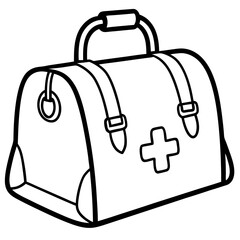 Physician’s Tool Bag Vector