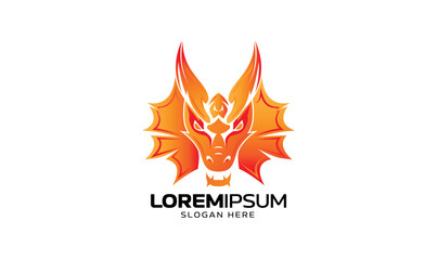 Dragon mascot logo Art & Illustration