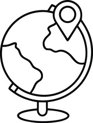 Global Tracking -Logistics Delivery And Transport Flat Color Icons