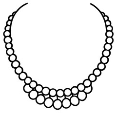 Obraz premium Retro Choker Grace