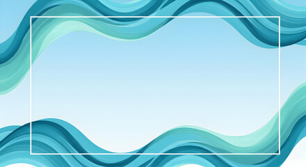 Abstract Ocean Waves Background