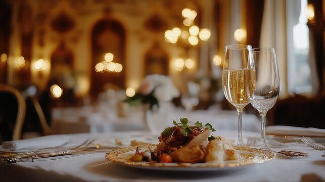 Champagne and Fine Dining - Champagne and fine dining experiences with rare vintages, exquisite cuisine, and sophisticated atmospheres, creating unforgettable moments for connoisseurs.