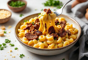 Gourmet Mac & Cheese Photography