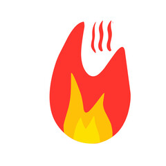 fire emoji vector