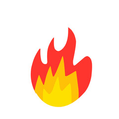  fire emoji vector