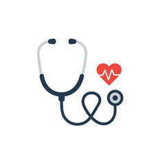 Stethoscope with ECG Line