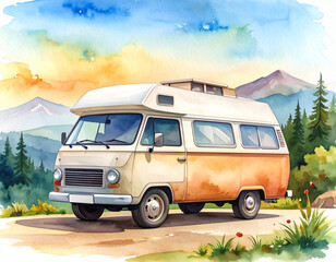 Van Life Road Trip Camper Van Travel Adventure Nomadic Living
