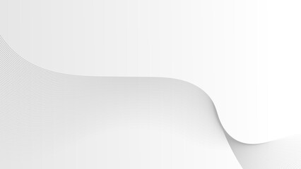 Abstract grey wave lines on transparent background. geometric border pattern. Black and white abstract vector wallpaper.smooth line.wave effect. geometric border pattern. Isolated on white background.