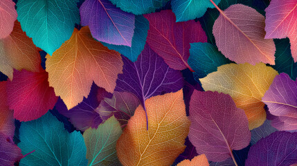 Neon Leaves
