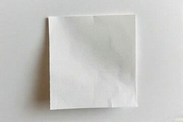 yellow post it note on white background, post-it note and smile, A small yellow post-it note, A small yellow post-it is stuck on the refrigerator