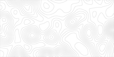 White topology topography vector art abstract. Vector geographic contour map. stylized relief diagram line wave carve pattern background. Topographic Maps can be used backgrounds for brand projects.	