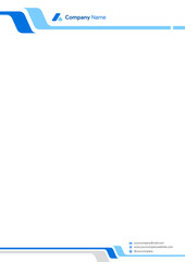 Simple Letterhead Design Template