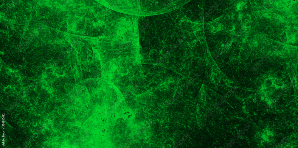 Poster abstract vibrant, digital texture featuring luminous green energy patterns over a dark background. s