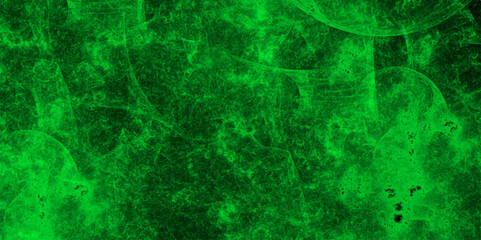 Abstract vibrant, digital texture featuring luminous green energy patterns over a dark background. Swirling nebula-like formations and subtle, ghostly circular structures reminiscent of sci-fi plasma 