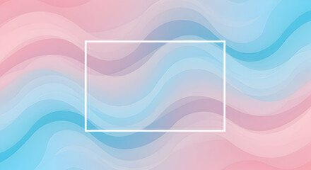 Obraz premium Stylized Water Flow Illustration