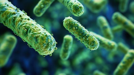 Fototapeta premium Metagenomics Analysis of Microbial Diversity in Decoding Science